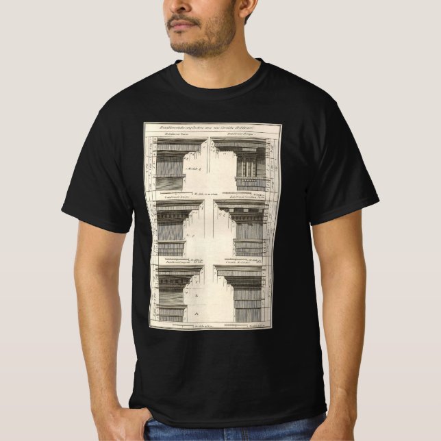 Architekturaufträge, Vintage Unternehmungen T-Shirt (Vorderseite)