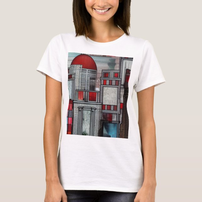 Architekturbeeindruckungen T-Shirt (Vorderseite)