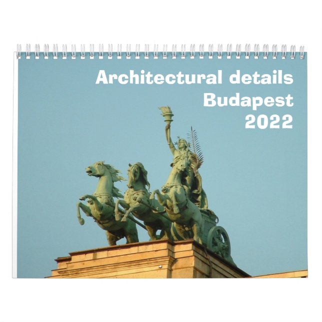 Architekturdetails - Budapest - Kalender 2022 (Titelbild)