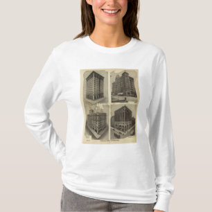 Architekturdichte in Portland, Oregon T-Shirt