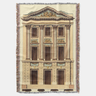 Architekturfassade durch Jean Deneufforge Decke