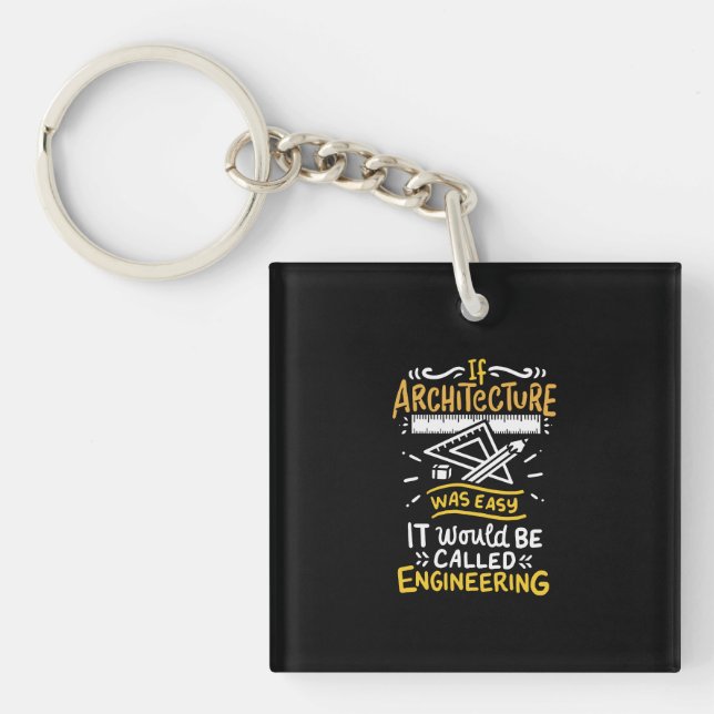 Architekturgeschenke Schlüsselanhänger (Vorderseite)