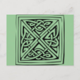 Architekturmodell Postkarte
