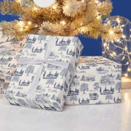 Architekturstadt Geschenkpapier
