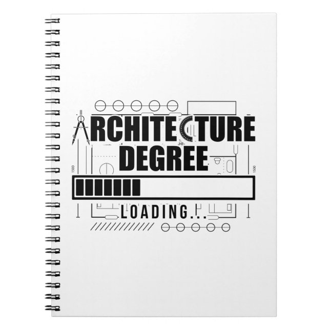 Architekturstudenten | Geschenke für Architekten Notizblock (Vorderseite)