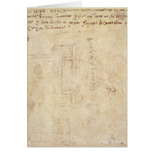 Architekturstudie mit Anmerkungen
