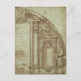 Architekturstudie Postkarte