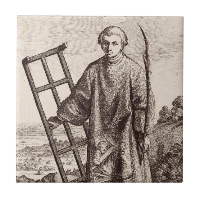 Archiv der Heiligen Heiligen von Saint-Lawrence Fliese (Vorderseite)