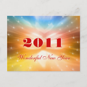 (Archiv) Wunderbares Neues Jahr 2011 - Postkarte
