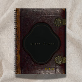 Archivars Tresor: Streunende Verse Lederjournal Notizbuch