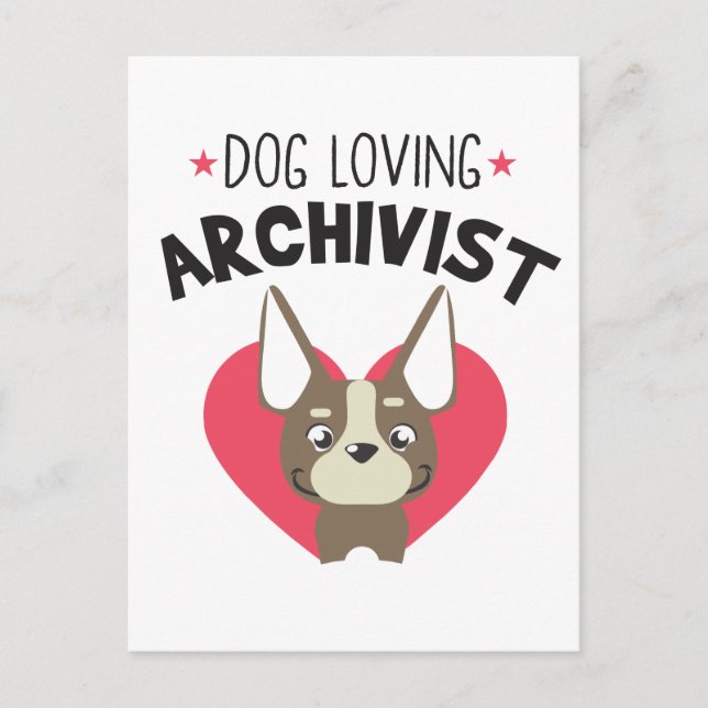 Archivdog Postkarte (Vorderseite)