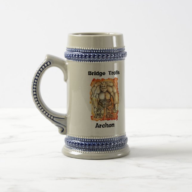 Archon Stein Bierglas (Links)