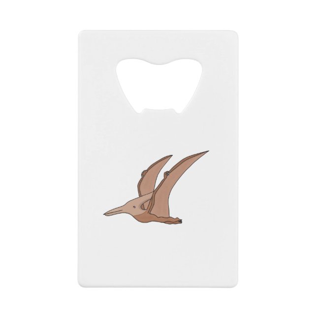 Archosaurs Pterosaur Geldbeutel Flaschenöffner (Vorderseite)