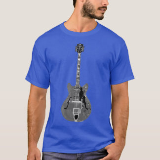 Archtop-Hohlkörper-Guild-Jazzgitarre T-Shirt