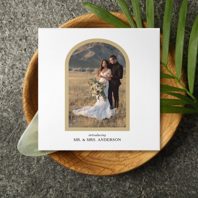 Archway Elopement Foto Gallery Dreifach Gefaltete Einladung (Von Creator hochgeladen)