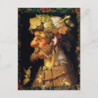 Arcimboldo Herbstpostkarte