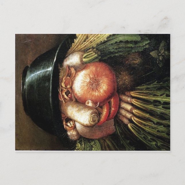 Arcimboldo The Greengrcer Postkarte (Vorderseite)