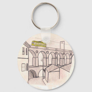 Arcos da Lapa, Santa Teresa, Rio de Janeiro Schlüsselanhänger
