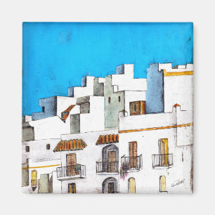 Arcos de la Frontera Spanien Magnet