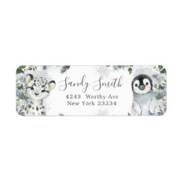 Arctic Animal Winter Onederland Geburtsadresse