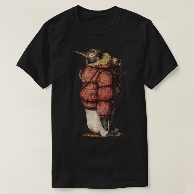 Arctic Explorer rot T-Shirt (Design vorne)
