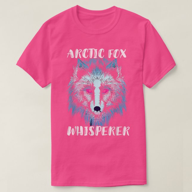 Arctic Fo Antarctica Whisperer Animal Fo Tribe  T-Shirt (Design vorne)
