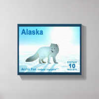 Arctic Fox - Alaska Postage
