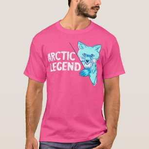 Arctic Fox Antarktis Legende Arctic Fox Lover Fox T-Shirt