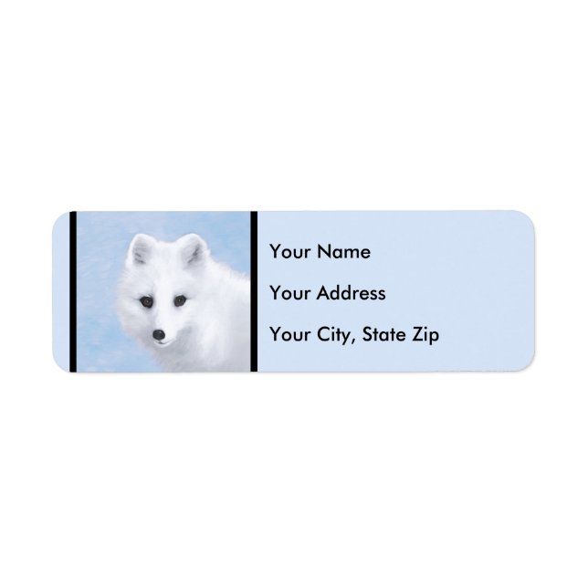 Arctic Fox Painting - Original Wildlife Art (Vorne)