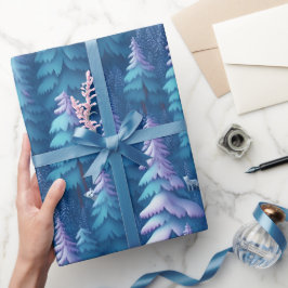 Arctic Fox Wonderland Geschenkpapier