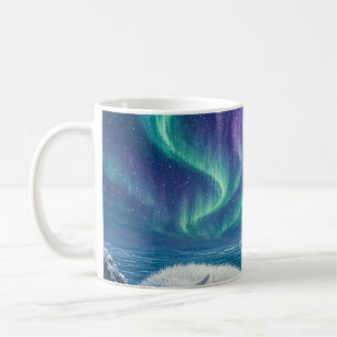 Arctic-Fuchs-Nordlicht-Tasse Kaffeetasse