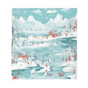 Arctic Haven Notepad Notizblock