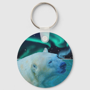 Arctic Polar Bear Wildlife Gift Schlüsselanhänger