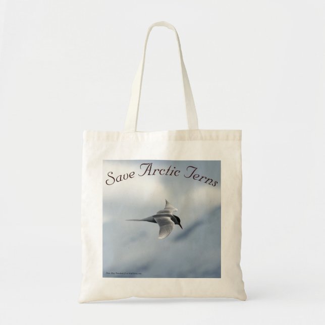 Arctic Terns Bag von RoseWrites gerettet Tragetasche (Vorne)