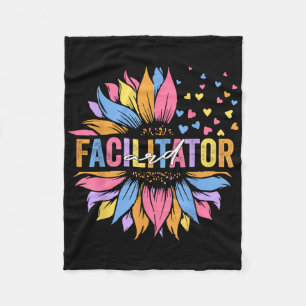 Ard Facilitator Besondere Bildung Sonnenblumen _1 Fleecedecke