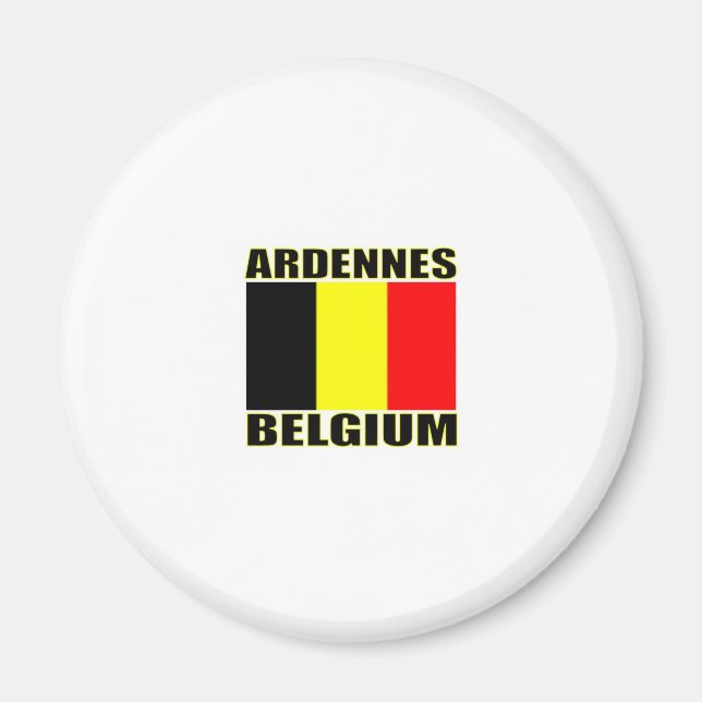 Ardennes, Belgien Magnet (Vorne)