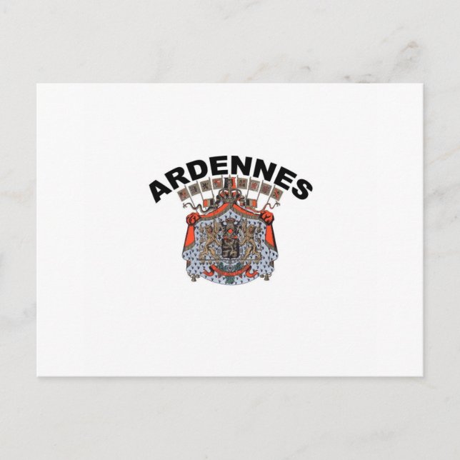 Ardennes, Belgien Postkarte (Vorderseite)