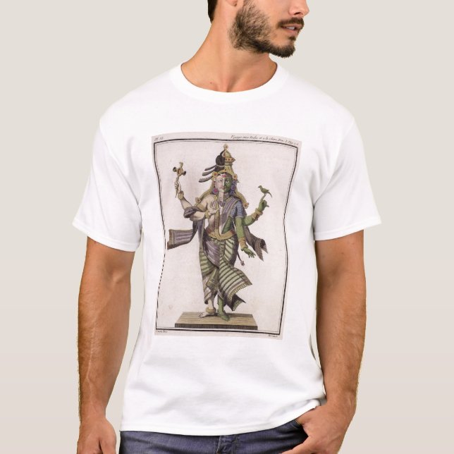 Ardhanarishvara, 'von der Reise ZusatzIndes und T-Shirt (Vorderseite)