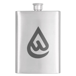 Ardhon-Designs, mit denen du dich ausdrücken kanns Flachmann