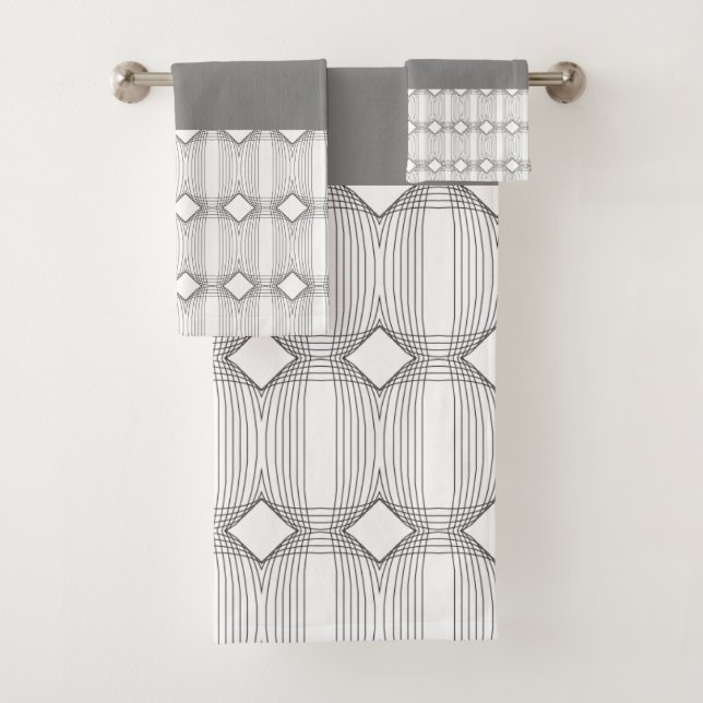 Ardoise Gris Blanc Et Noir Moderne (En situation)