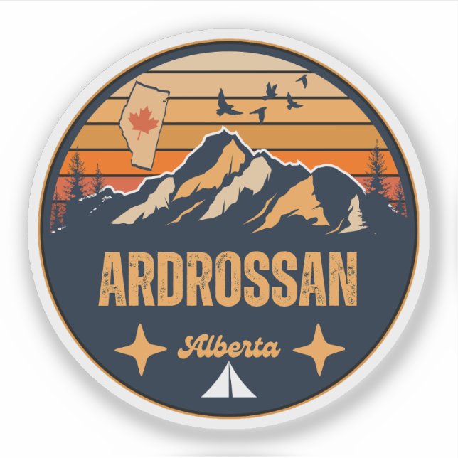 Ardrossan, Alberta Aufkleber (Vorderseite)