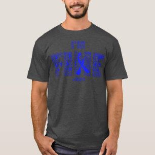 ARDS Awareness Fine Ribbons in dieser Familie Wir T-Shirt
