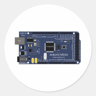 Arduino Mega Runder Aufkleber