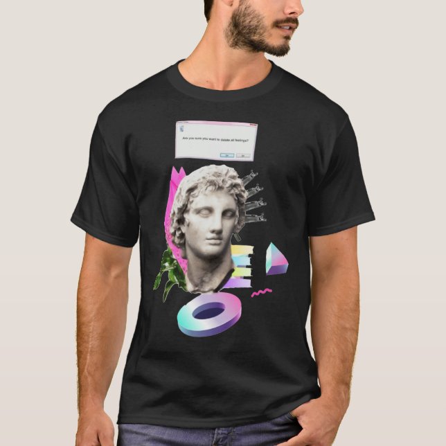 Are you sure you want to delete all feelings glitc T-Shirt (Vorderseite)