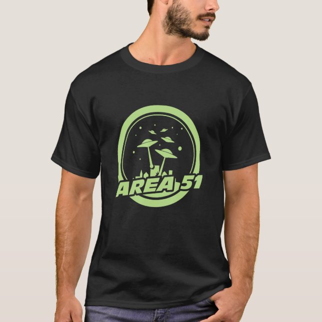 Area 51 Alien Nevada For Paranormal And Ufo Friend T-Shirt (Vorderseite)