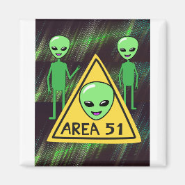 Area 51 Außerirdischen willkommen in Roswell New M Magnet