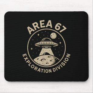 Area 67 Explorationsabteilung Lustig 67 Meme Ufo D Mousepad
