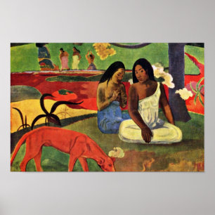 Arearea by Gauguin Paul (Beste Qualität) Poster