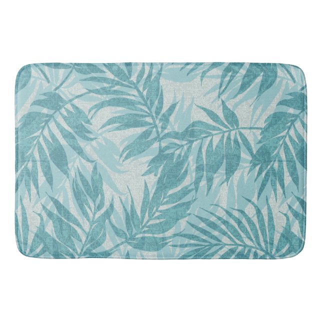 Areca Palms Hawaiian Tropical Vintag Badematte (Vorderseite)