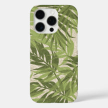 Areca Palms Hawaiian Tropical Vintag Green